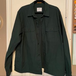 Men’s Green Lightweight Overshirt